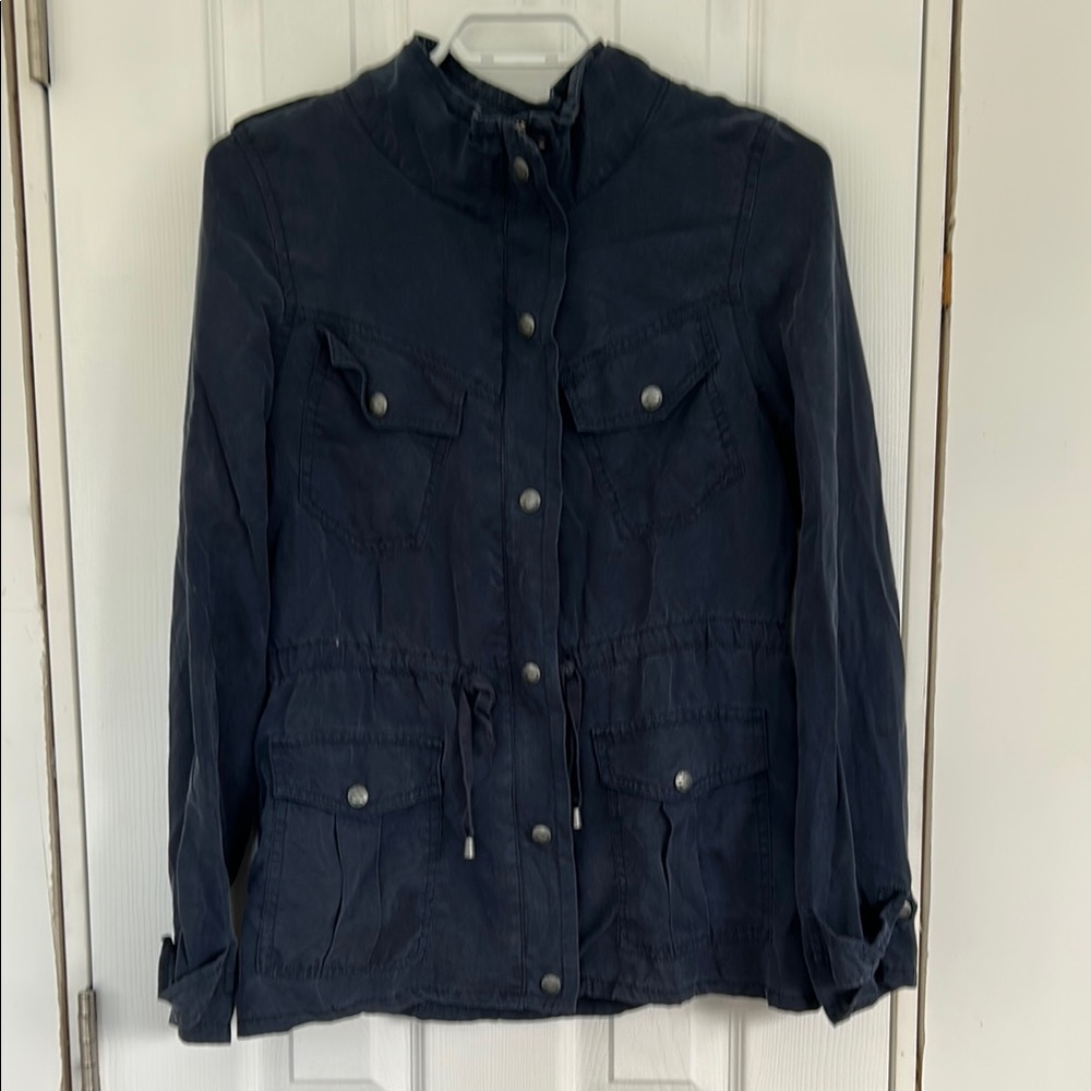 Women's Navy Utility Jacket